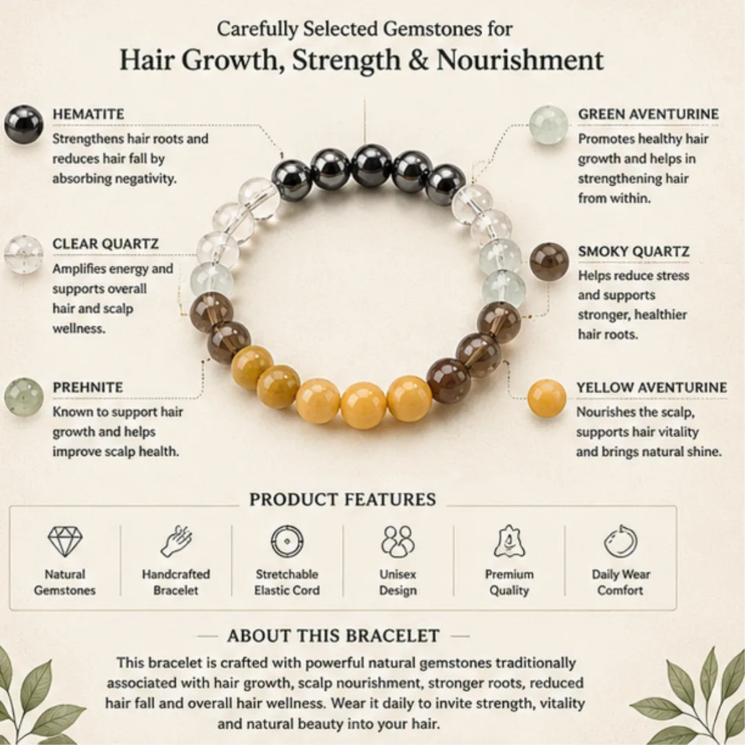 Hair Growth Bracelet for Strong & Healthy Hair