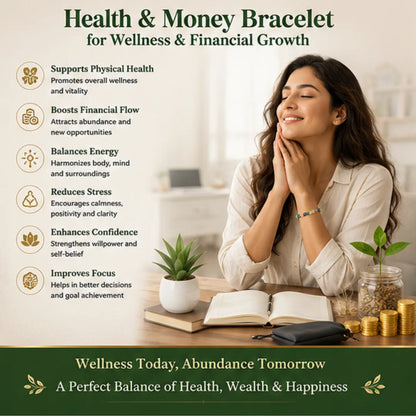 Health & Money Bracelet - Energized & Certified