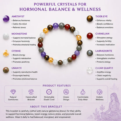 Hormonal Balance Bracelet for Health & Energy Balance
