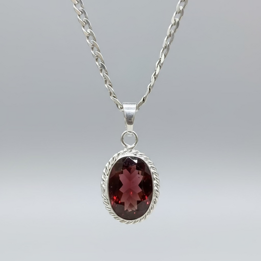 NATURAL GOMED PENDANT FOR RAHU