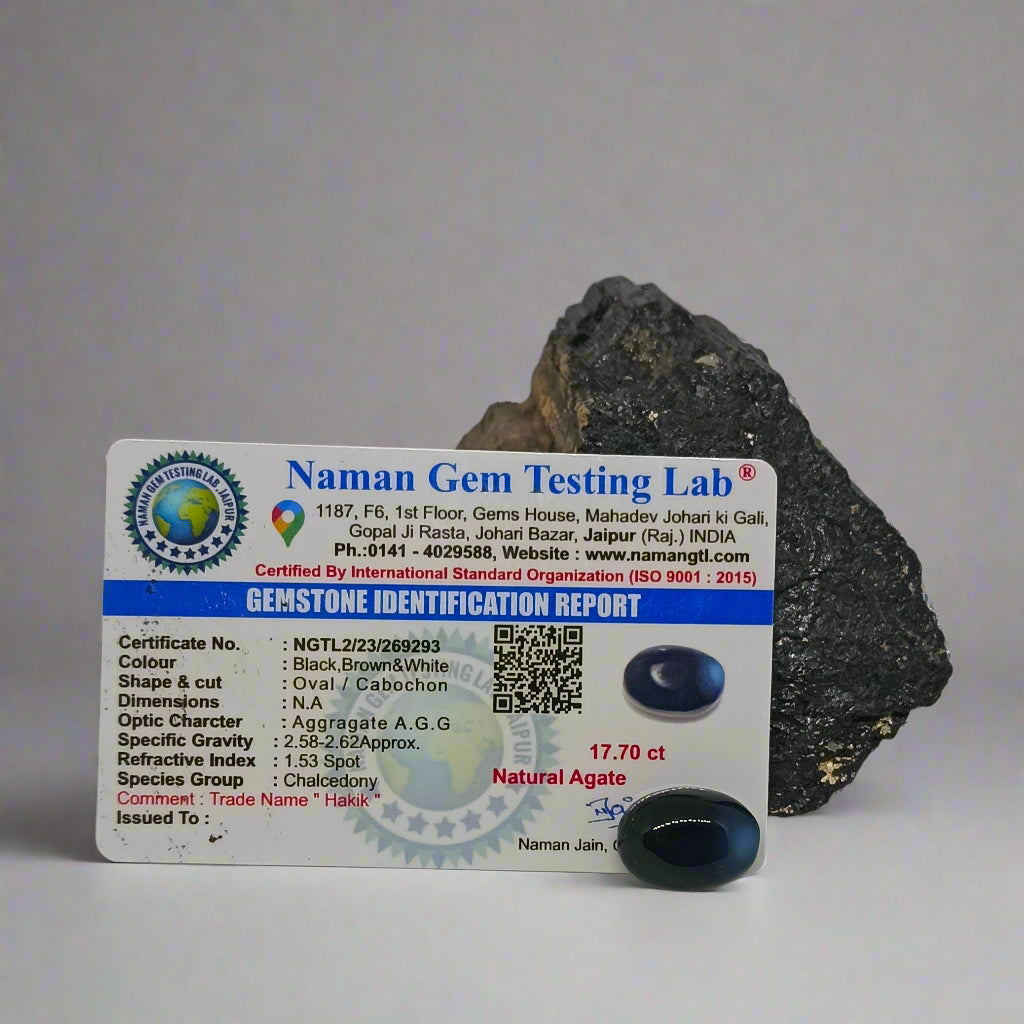 NATURAL SULEMANI HAKIK || 17.70 CARATE || LAB CERTIFIED