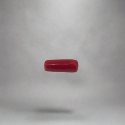 NATURAL RED CORAL(MOONGA) || 6.20 RATTI || LAB CERTIFIED