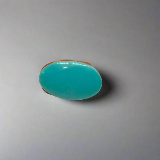 NATURAL TURQUOISE(FIROZA) || 6.71 CARATE || LAB CERTIFIED