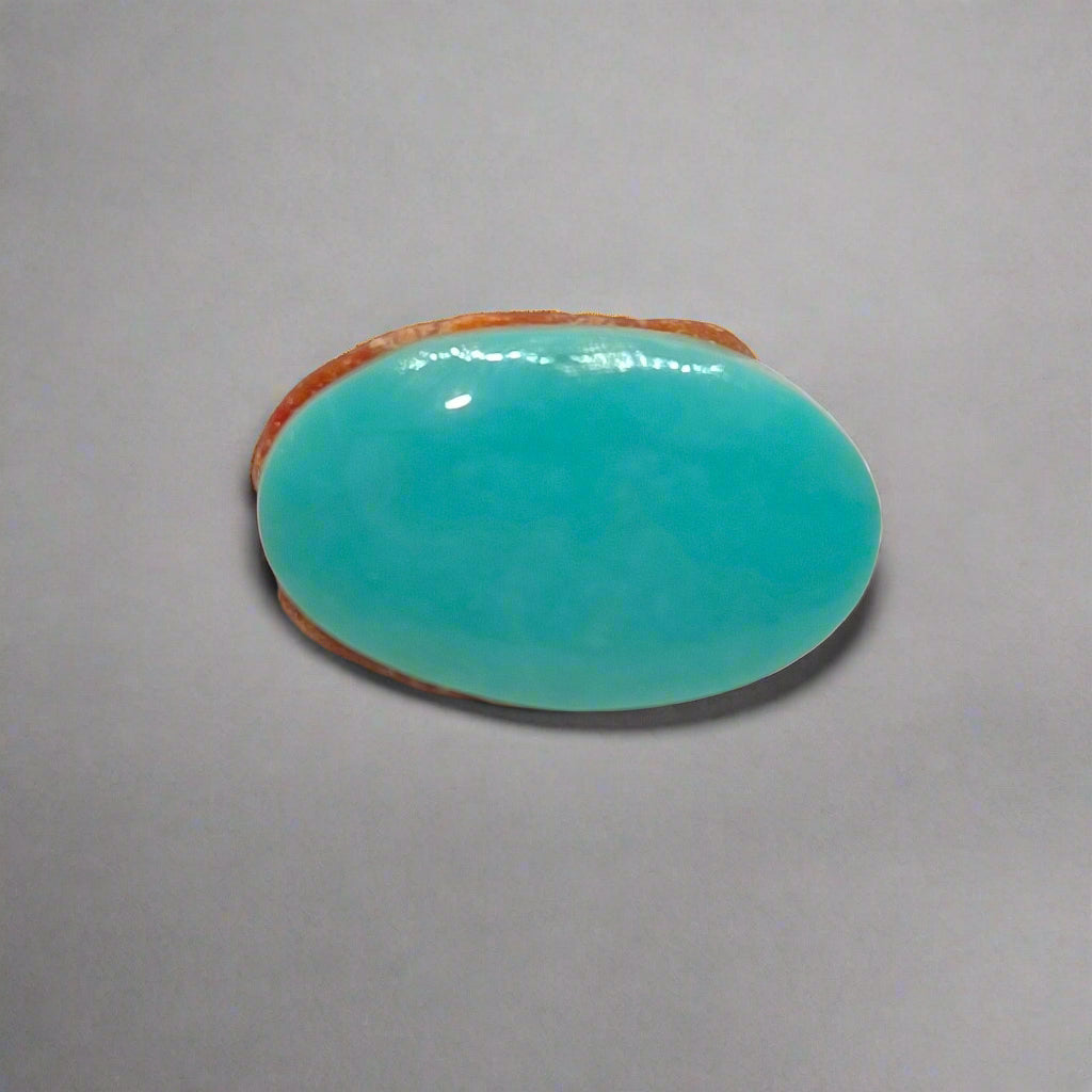NATURAL TURQUOISE(FIROZA) || 6.71 CARATE || LAB CERTIFIED