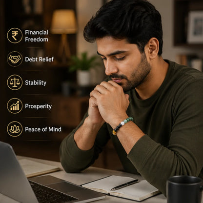 Karz Mukti Bracelet for Debt Relief & Financial Freedom