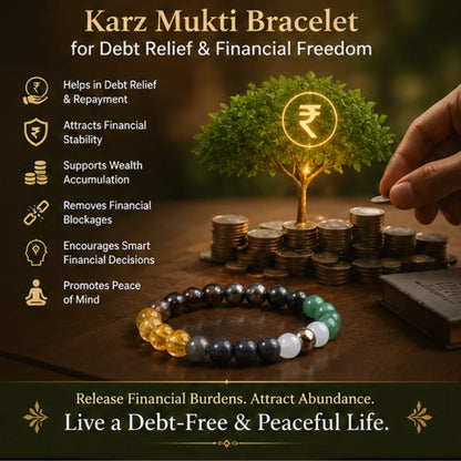 Karz Mukti Bracelet for Debt Relief & Financial Freedom