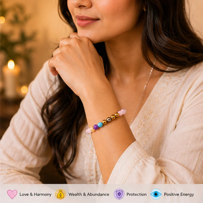 Love & Money Protection Bracelet for Relationship & Wealth