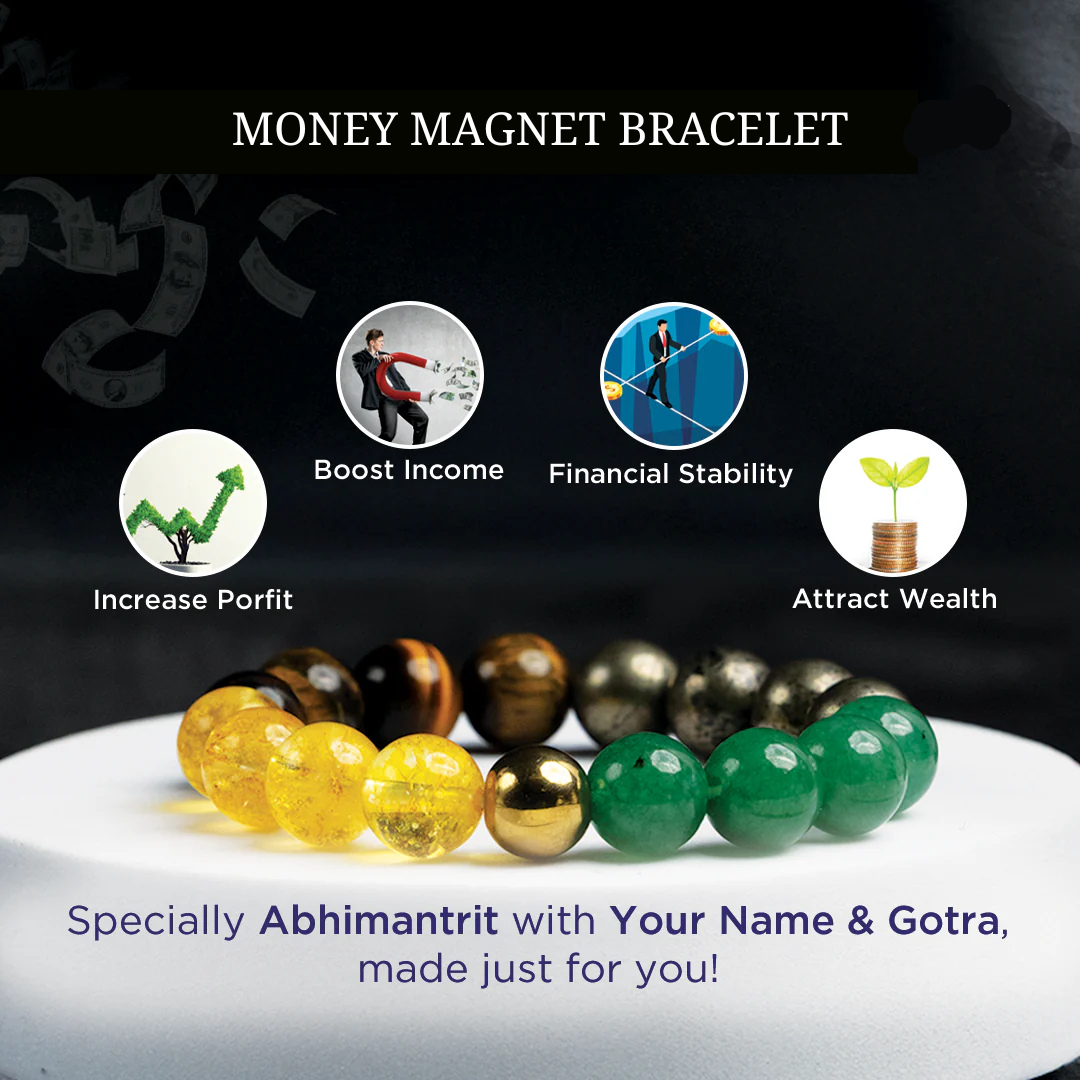 Money Magnet Bracelet - Energized & Certified