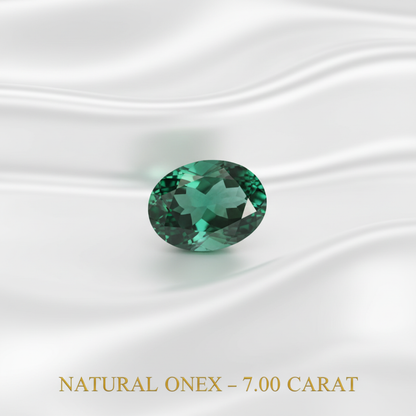 Lab Certified Natural Black Onyx Gemstone 7.00 CARAT for Protection & Strength