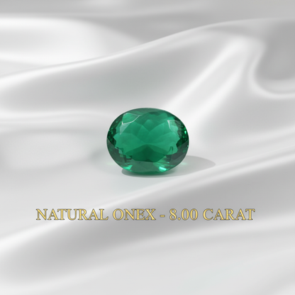Lab Certified Natural Black Onyx Gemstone 8.00 CARAT for Protection & Strength