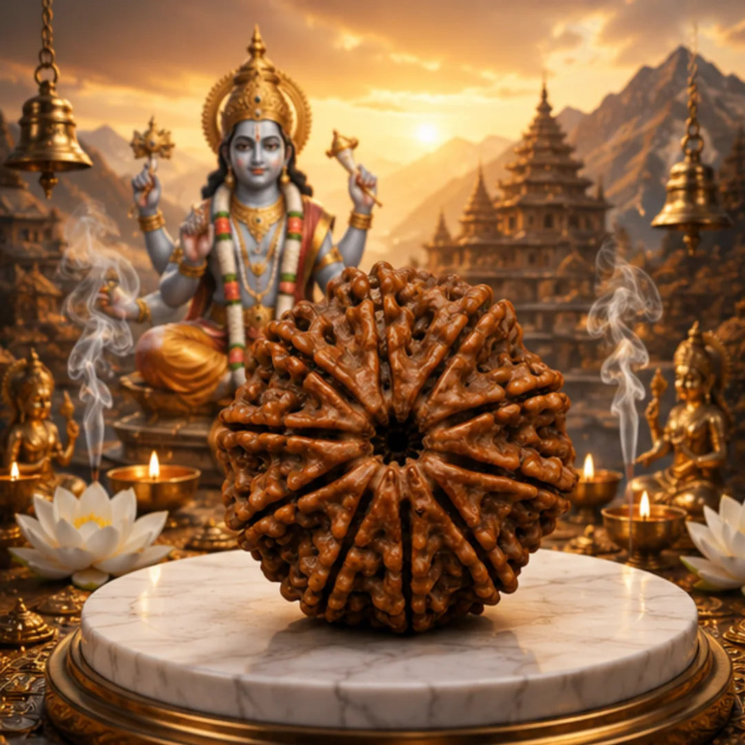 Natural 10 Mukhi Rudraksha (Nepali) for Protection & Peace