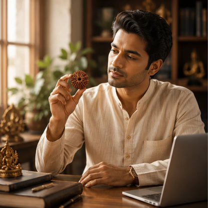 Natural 10 Mukhi Rudraksha (Nepali) for Protection & Peace