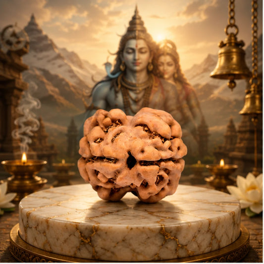 Natural 2 Mukhi Rudraksha for Relationship Harmony & Unity