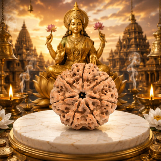 Natural 7 Mukhi Rudraksha (Nepali) for Wealth & Prosperity