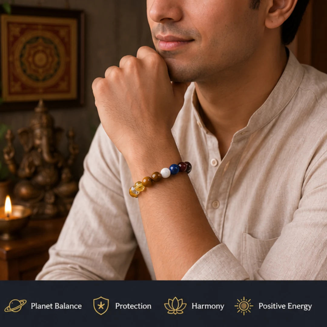 Nav Grah Bracelet for Planet Balance & Protection