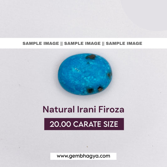 NATURAL IRANI FIROZA 20.00 CARATE