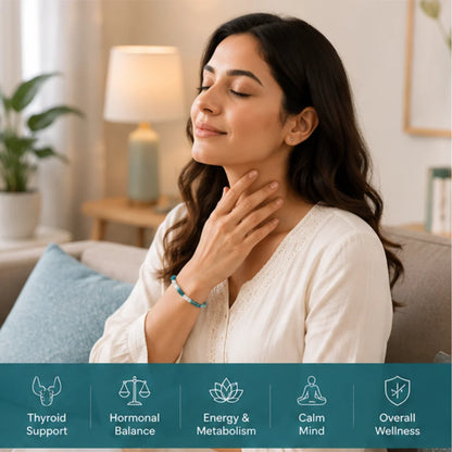 Thyroid Healing Bracelet for Balance & Wellness