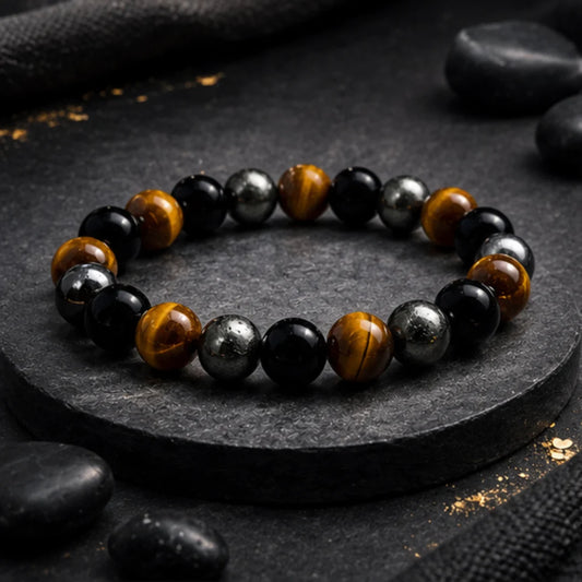 Triple Protection Bracelet for Energy Shield
