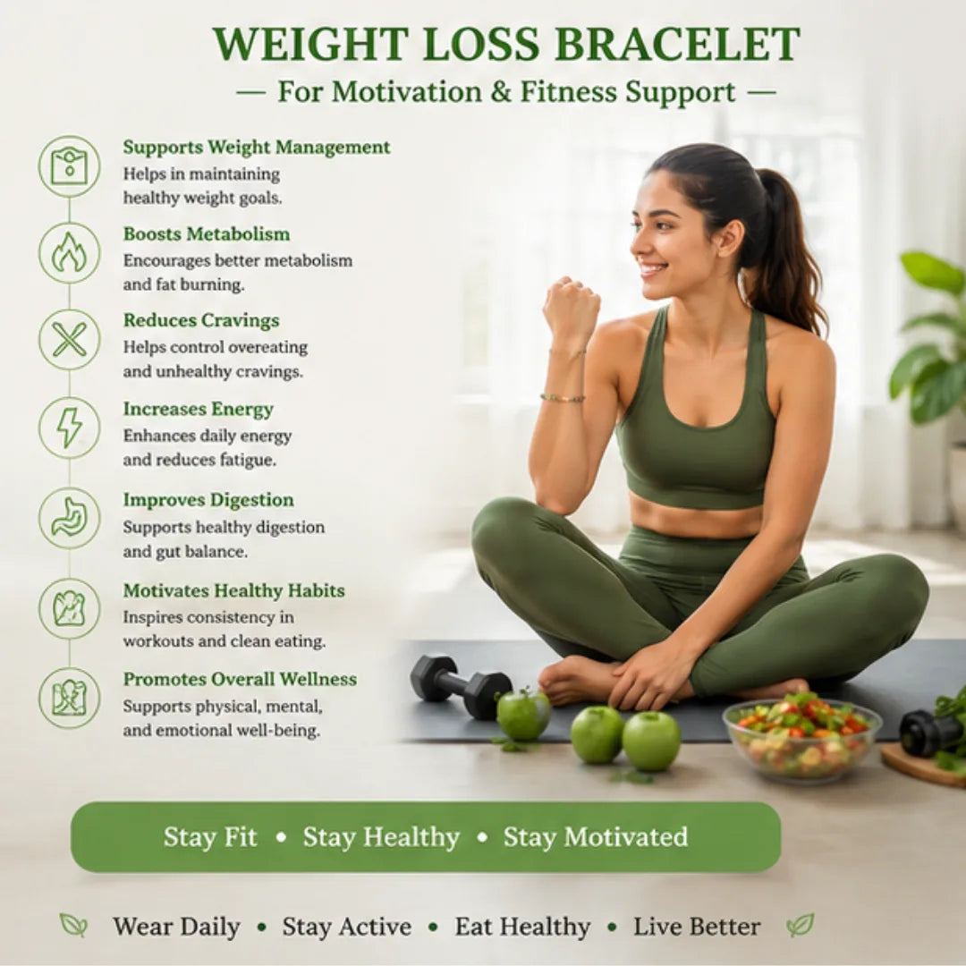 Weight Loss Bracelet for Motivation & Fitness Support