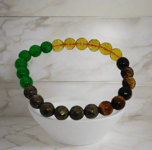 Money Magnet Pro Bracelet || Faceted 8 MM Size