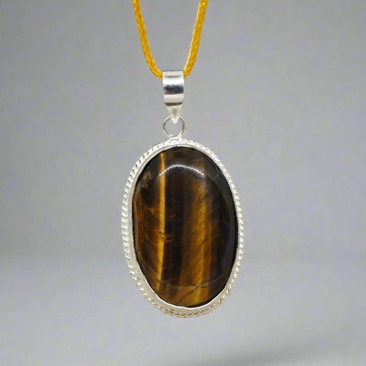 TIGER EYE STONE WITH PENDANT