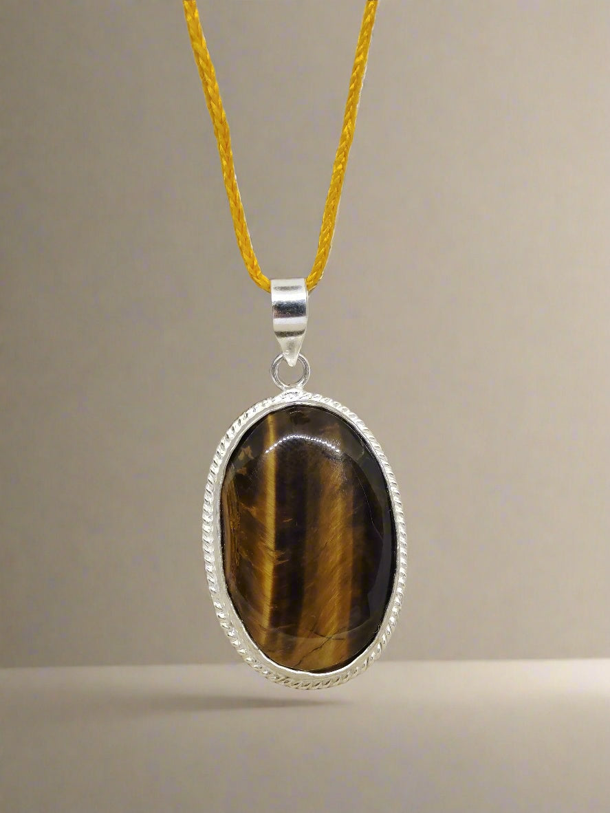 TIGER EYE STONE WITH PENDANT