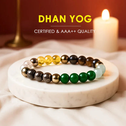 Dhan Yog Bracelet - Energized & Lab Certified