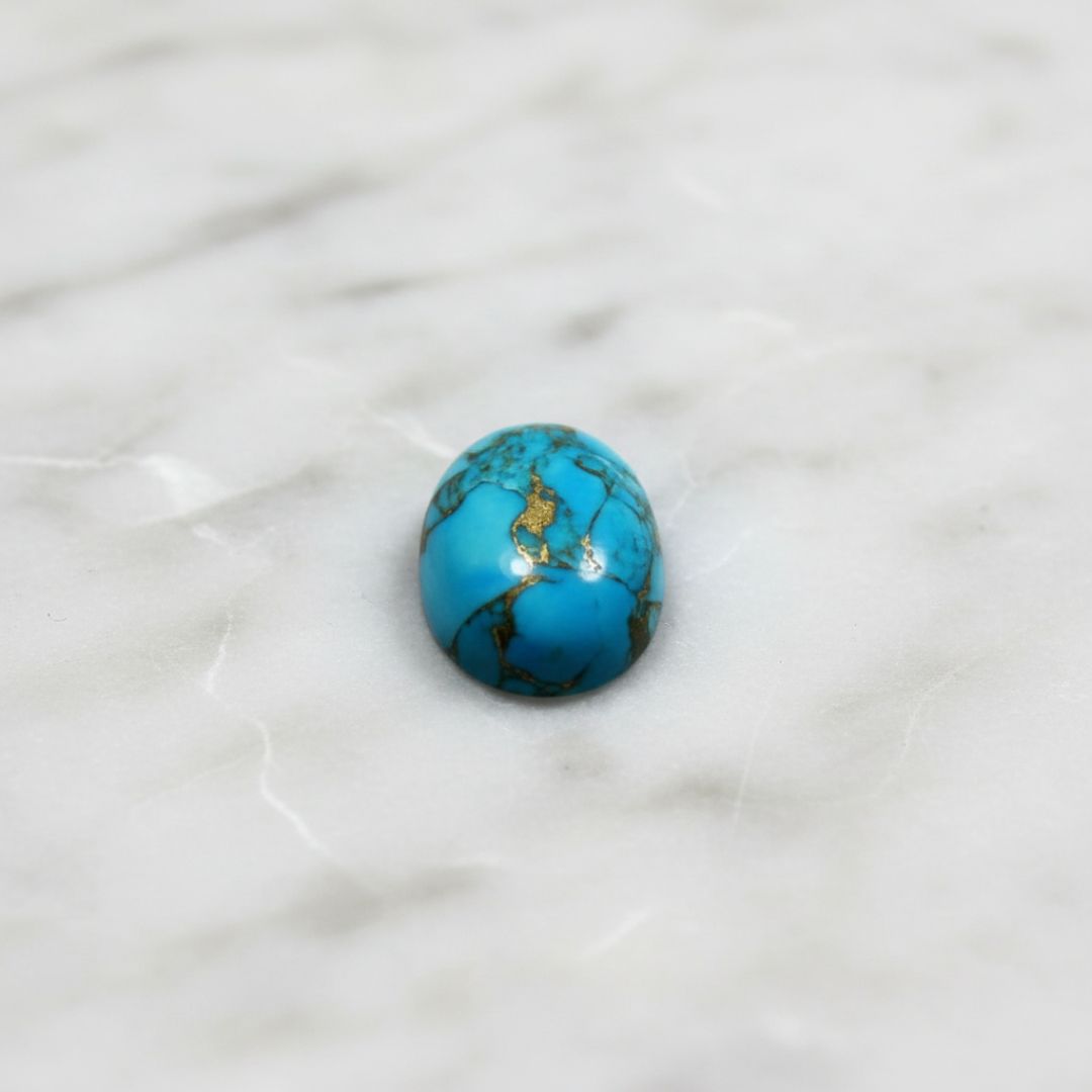 Natural Irani Firoza Lab Certified Turquoise Gemstone 20 Carat