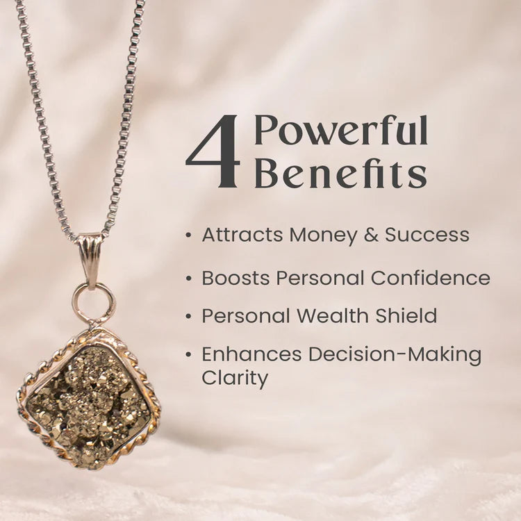 NATURAL PYRITE PENDANT