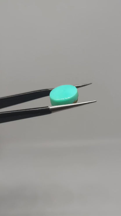 NATURAL TURQUOISE(FIROZA) || 5.71 CARATE || LAB CERTIFIED
