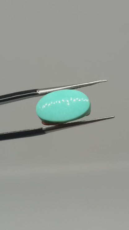 NATURAL TURQUOISE(FIROZA) || 6.71 CARATE || LAB CERTIFIED