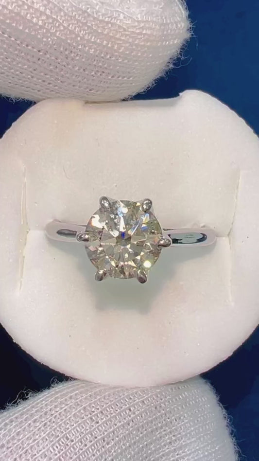 NATURAL MOSOINITE  SILVER RING